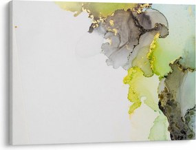 Obraz - Abstraktné umenie atramentom (70x50 cm)