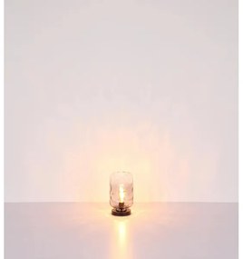 Globo 16046TS - Stolná lampa DARINA 1xE27/60W/230V šedá