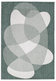 Dekorstudio Obojstranný koberec na terasu DuoRug 5835 - zelený Rozmer koberca: 120x170cm