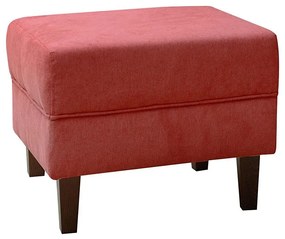 Taburet GALA 42x54 cm červený