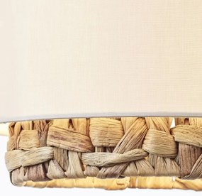 Brilliant - Luster na lanku WATERLILLY 3xE27/60W/230V krémová