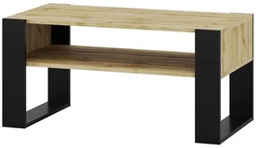 Konferenčný stolík Caro Dub Wotan/Čierna