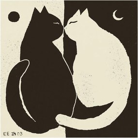 Plagát 50x50 cm You and Me – Enikő Katalin Eged – The Poster Club