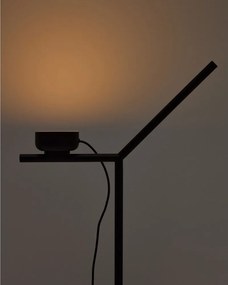 Čierna kovová LED stolová lampa so stmievačom (výška 61,5 cm) Orey – Kave Home
