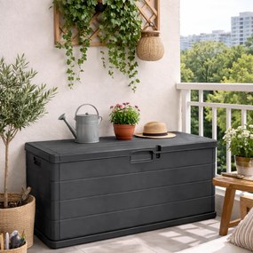 Úložný box ALPHA, 340L, 118x59x57cm, antracitová I.P.A.E-Progarden