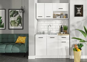 Malá kuchyňa NIKA 120 biela