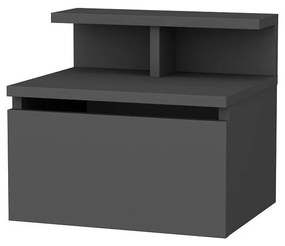 Nočný stolík NOVEN antracit