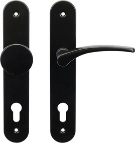 RK.SPLIT.P.CE pravá kľučka + guľa čierna čierna 72mm na Vložku