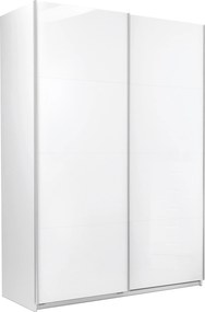 XXXLutz SKRIŇA S POSUVNÝMI DVERAMI, biela, 150/210/62 cm P & B - Skrine - 000885000904