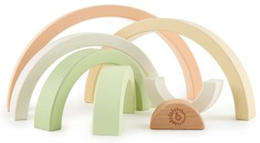 Bieco - Skladacia drevená dúha - králiček Fine