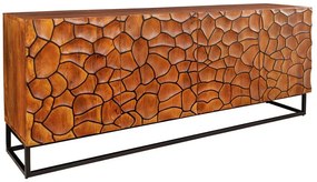 Dizajnová komoda Ladarius 177 cm hnedé mango