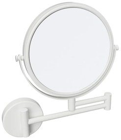 Sapho, X-ROUND WHITE závesné kozmetické zrkadielko priemer 190mm, biela, XR006W