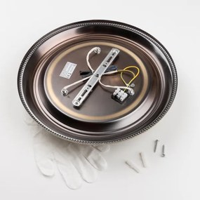 Brilagi - Stropné svietidlo CLASSIC 3xE27/60W/230V bronzová