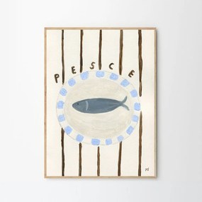 The Poster Club Plagát Pesce by Isabelle Vandeplassche Peske