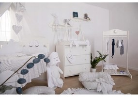 Detský stojanový vešiak Gaia BABY-RAJ – drevený/MDF, 122×67×50 cm