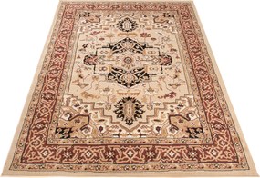 TA Koberec Q011A LIGHT BEIGE EUFRAT BGX Béžový (svetlý) Obdĺžnikový Rozmer: 120x170 cm