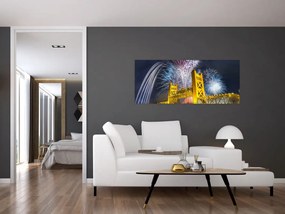 Obraz - Silvestrovská noc (120x50 cm)