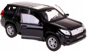 008805 Kovový model auta - Nex 1:34 - Toyota Land Cruiser Prado Čierna