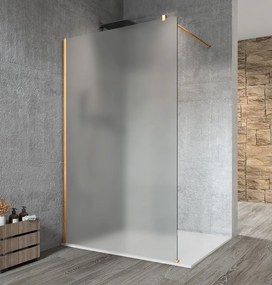 Gelco, VARIO GOLD jednodielna sprchová zástena na inštaláciu k stene, matné sklo, 900 mm, GX1490GX1016