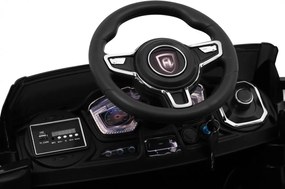 Ramiz Elektrické auto Rapid Racer pre deti, čierne SUV + diaľkové ovládanie