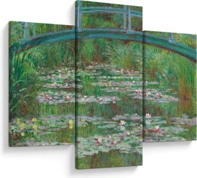 Obraz - Claude Monet, The Japanese Footbridge, reprodukcia (90x60 cm)