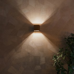 Moderná nástenná lampa tmavá bronzová - Transfer