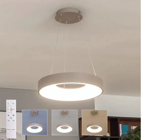 BRILAGI - LED stmievateľný luster na lanku FALCON II LED/67W/230V pr. 40 cm béžová + diaľkové ovládanie