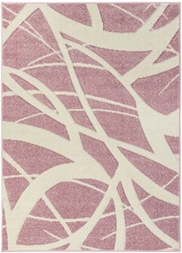 Koberce Breno Kusový koberec PORTLAND 57/RT4R, ružová, viacfarebná,200 x 285 cm