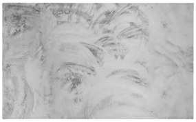 Luxusný hebký koberec svetlosivej farby 160x230 cm