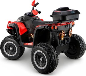 LEAN CARS Štvorkolka na akumulátor XW-08 4x4 45 W červená