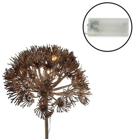 LED svetelná dekoratívna vetva HERACLEUM 70 cm, bronzová