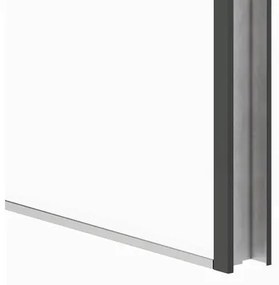 Kovové vchodové dvere S68 Ariadna 80 Ľ antracit