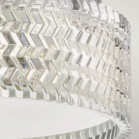 Hinkley HK-ELLE-F-S-CM - Stropné svietidlo 2xE27/60W/230V pr. 30,5 cm chróm