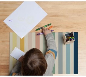 Farebná podložka na stôl The Wild Hug Stripes, 55 x 35 cm