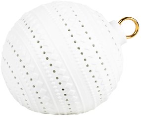 Porcelánová LED svetelná guľa DIAMOND