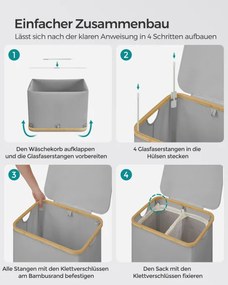 Kôš na bielizeň 130L LCB513G01