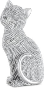 DEKORAČNÁ SOŠKA ELDO 7X6X15 CM STRIEBORNÁ