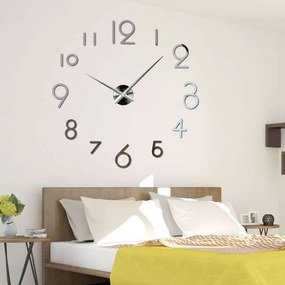 SENTOP | Veľké zrkadlové nalepovacie hodiny I SENTOP 12S042 analógové