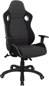 Kancelárske kreslo Arian, šedé/čierne/svetlo šedé%