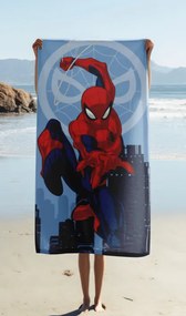 Jerry Fabrics Bavlnená froté osuška 70x140 cm - Spider-man "Jump 03"
