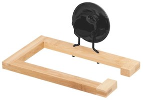 Bambusový samodržiaci držiak na toaletný papier Compactor Bestlock SPA