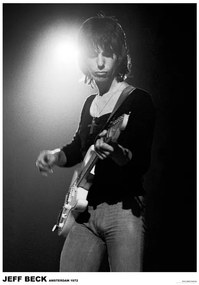 Plagát, Obraz - Jeff Beck - Rotterdam 1972, (59.4 x 84 cm)