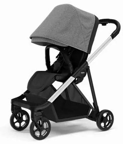 THULE SHINE Grey Melange on Aluminium