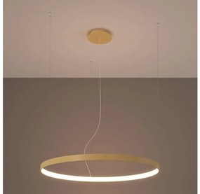 Thoro TH.174 - LED Luster na lanku RIO LED/50W/230V CRI90 3000K pr. 78 cm zlatá