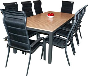 Doppler Ochranný obal na stôl 220x100 cm + 6 kresiel Miami