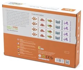 Viga Drevená porovnávacia hra - more