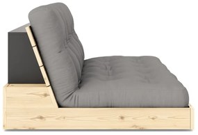 Sivá rozkladacia pohovka 196 cm Base – Karup Design