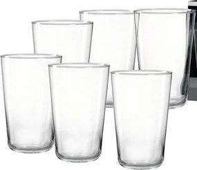 Poháre na nápoje (6 ks) Loa, 400 ml%