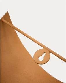 Nástenné svietidlo do zásuvky v terakotovej farbe Nibla – Kave Home