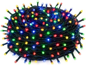 Vianočné svetielka vonkajšie FLASH multicolor 100 LED